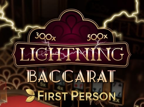 First Person Lightning Baccarat game thumbnail